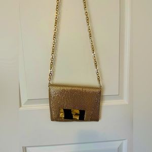 Whiting and Davis Gold Mesh Purse